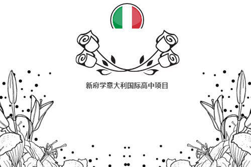 新府学外国语学校：意大利国际高中课程项目最新说明