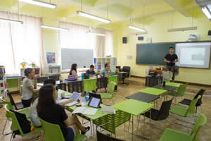 天津美达菲国际学校教室