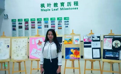 上海枫叶国际学校举行申请美国名校校友宣讲会