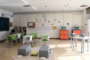 天津美达菲国际学校教室